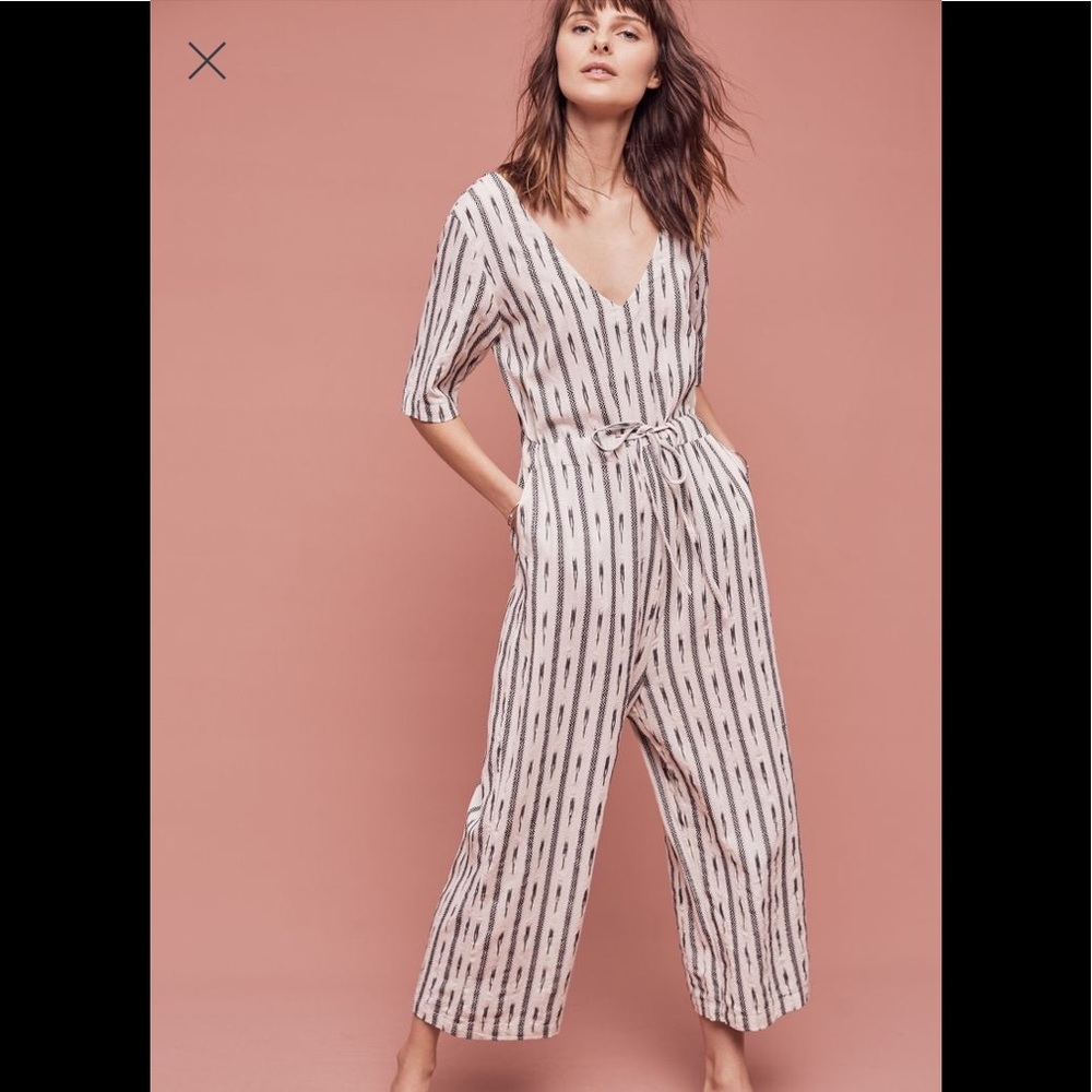 Anthropologie Ikat Jumpsuit